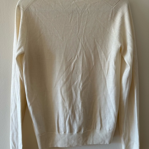 *SOLD* Extra Fine Merino Crew Neck Cardigan Small Uniqlo - Picture 3 of 5